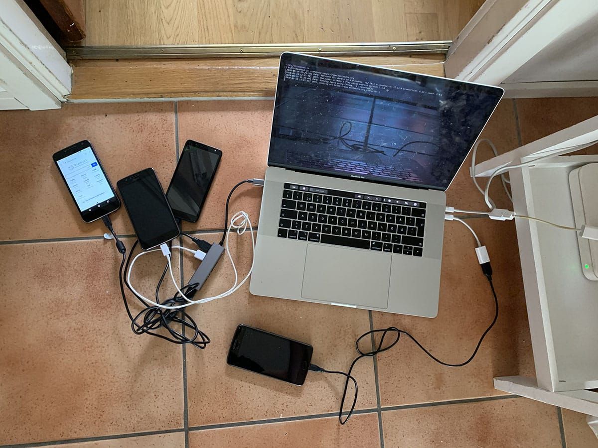Mobile device lab