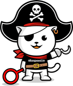 sitespeed.io Pirate — guarding your data