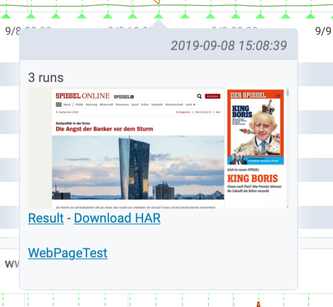 Annotations finally works for WebPageTest!